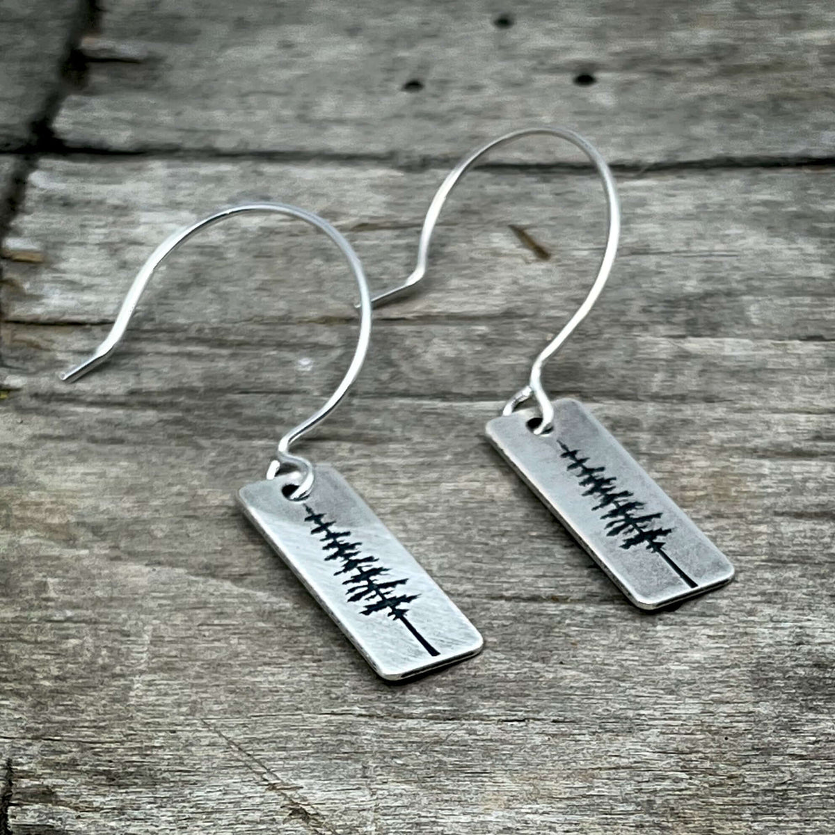 P Pine Tree Earrings