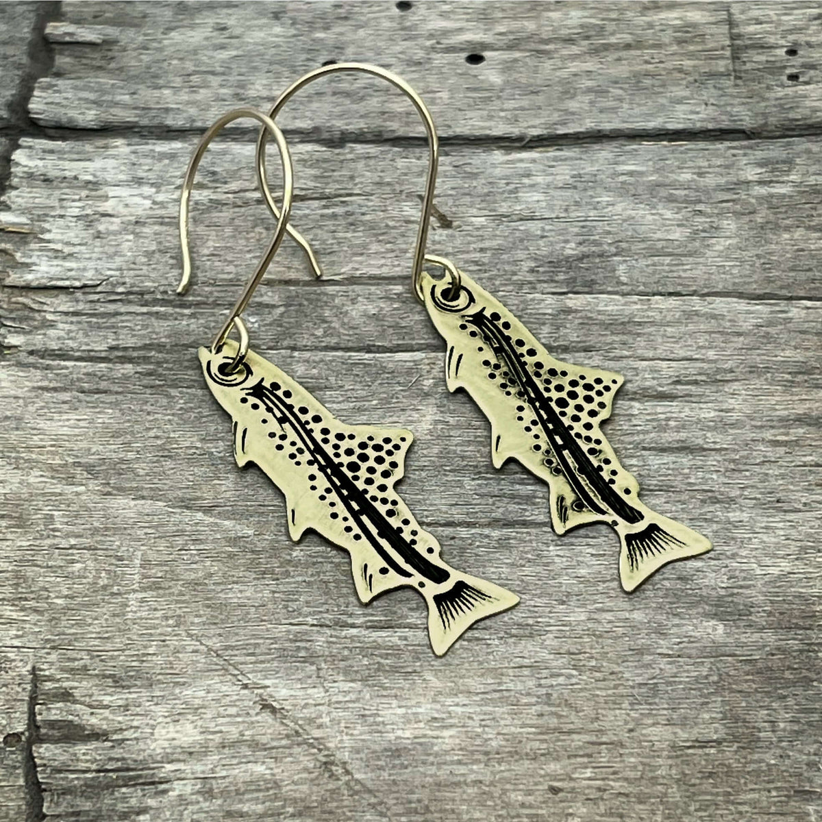 Fishin' Trout Earrings