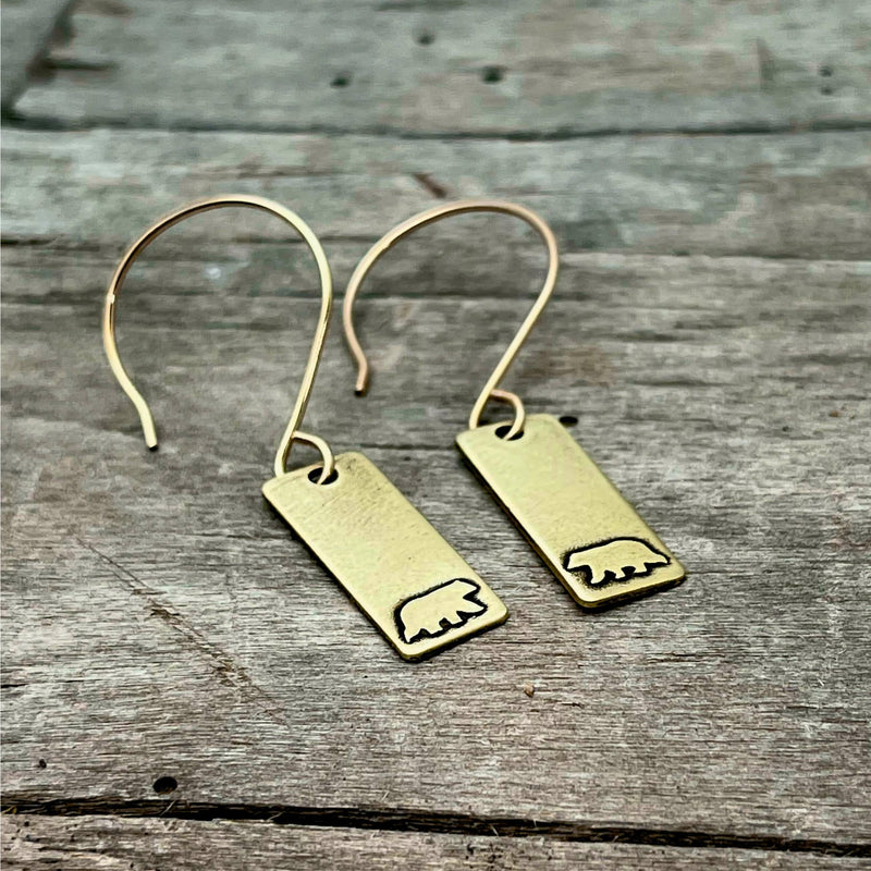 Bear Boy Earrings