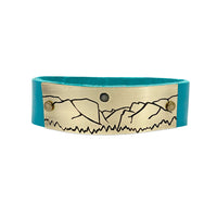 Yosemite Leather Cuff Bracelet