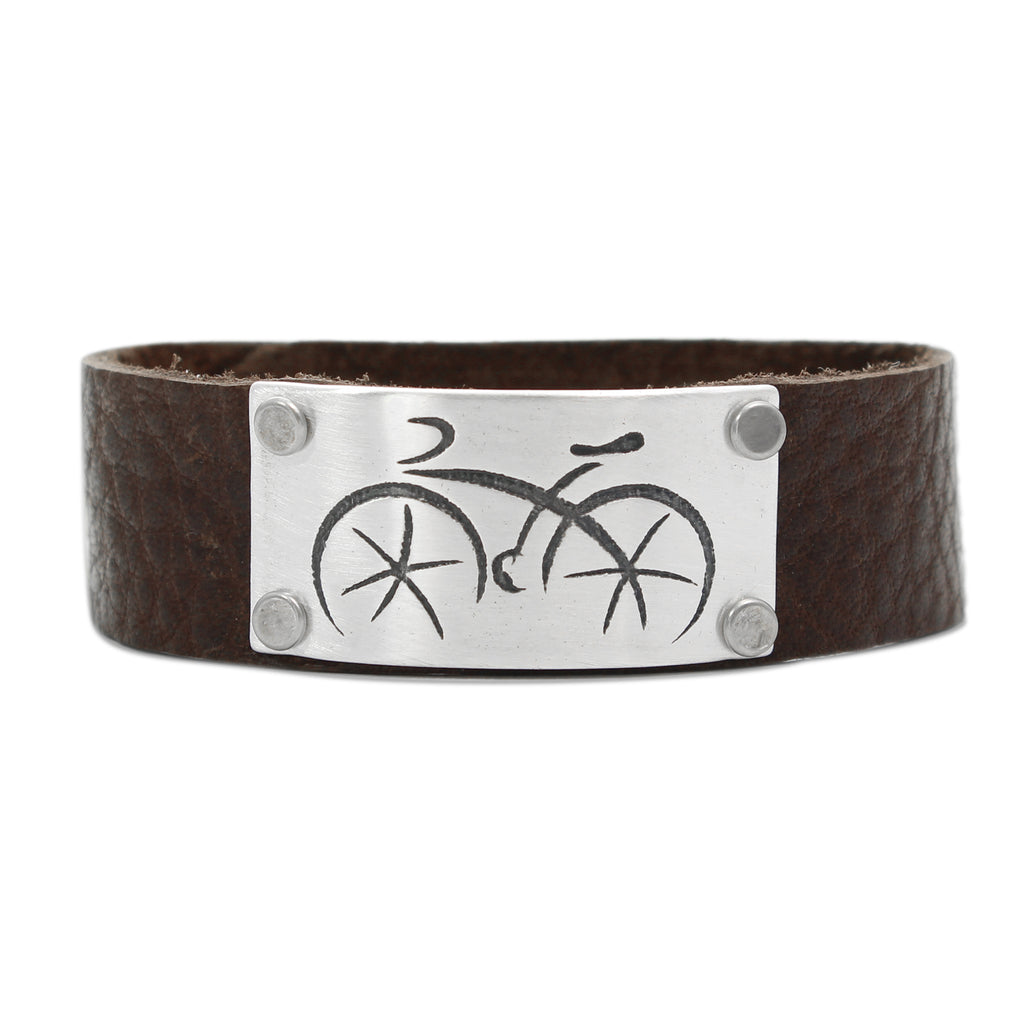 Ride Leather Cuff Bracelet, [variant_title], daphne lorna