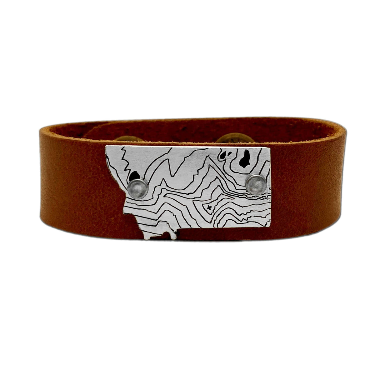 Rising Wolf MT Leather Cuff Bracelet