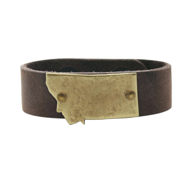 Montana Leather Cuff Bracelet