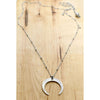 Moon Long Layered Necklace, [variant_title], daphne lorna