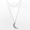 Crescent Long Layered Necklace, [variant_title], daphne lorna