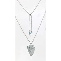 Arrowhead Long Layered Necklace, [variant_title], daphne lorna