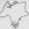 Echo Canyon Necklace, Matte SIlver / Regular Chain, daphne lorna