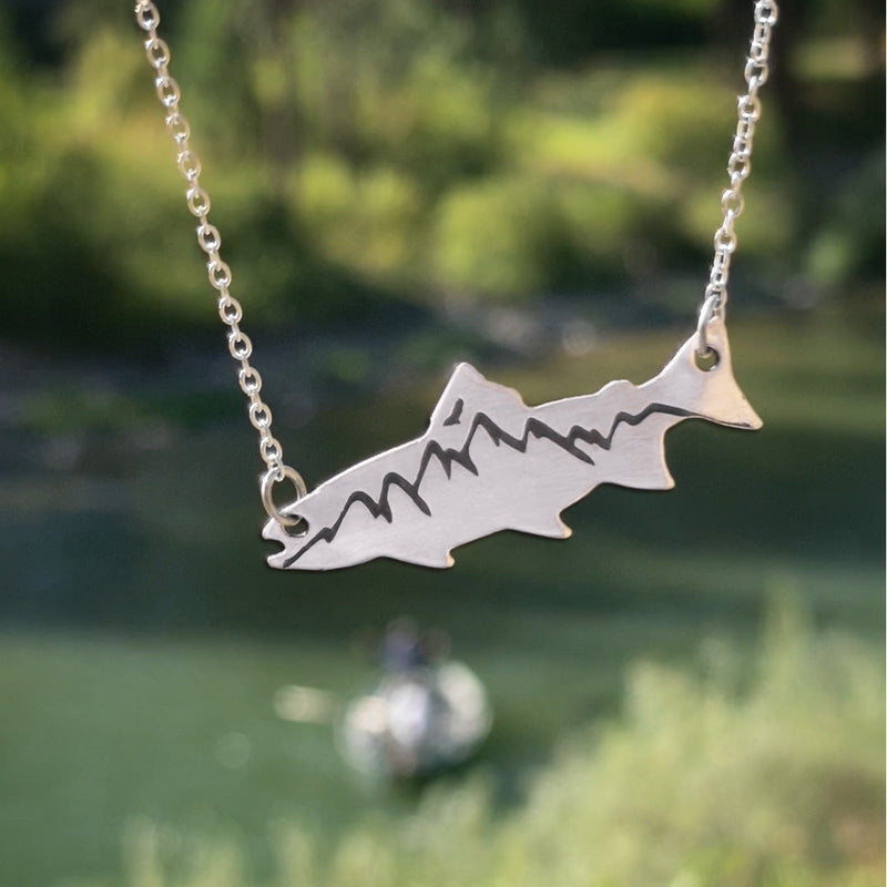 Mountain Trout Necklace