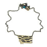 Fishing In Montana Necklace