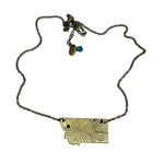 Rising Wolf MT Necklace - Topo Montana