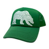 Rocky Bear Trucker Hat, Kelly Green, daphne lorna