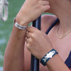 Mountain Trout Leather Cuff Bracelet, [variant_title], daphne lorna