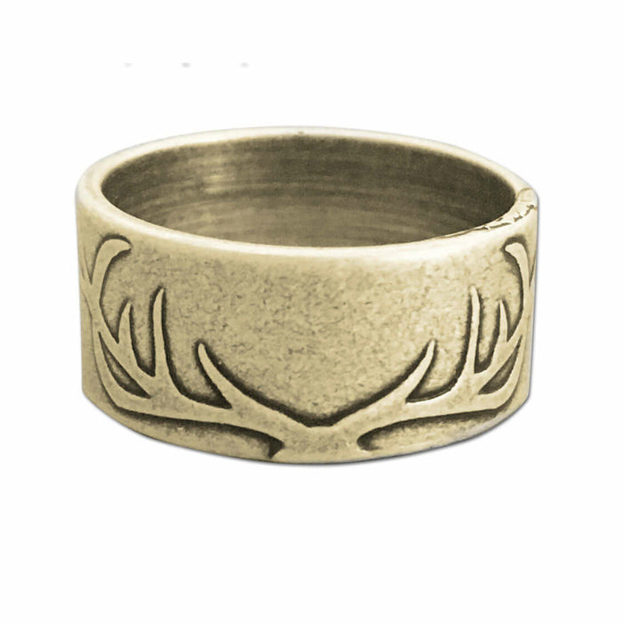 Antlers Ring, Antique Brass / 7, daphne lorna